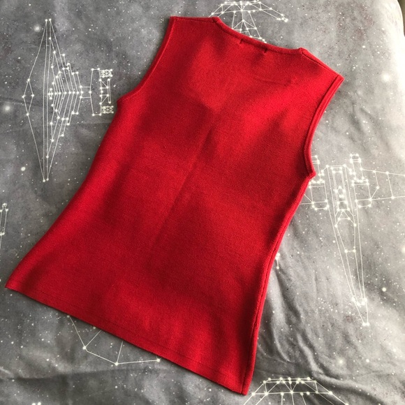 Vintage Silk Knit Square Tank S - Picture 6 of 6